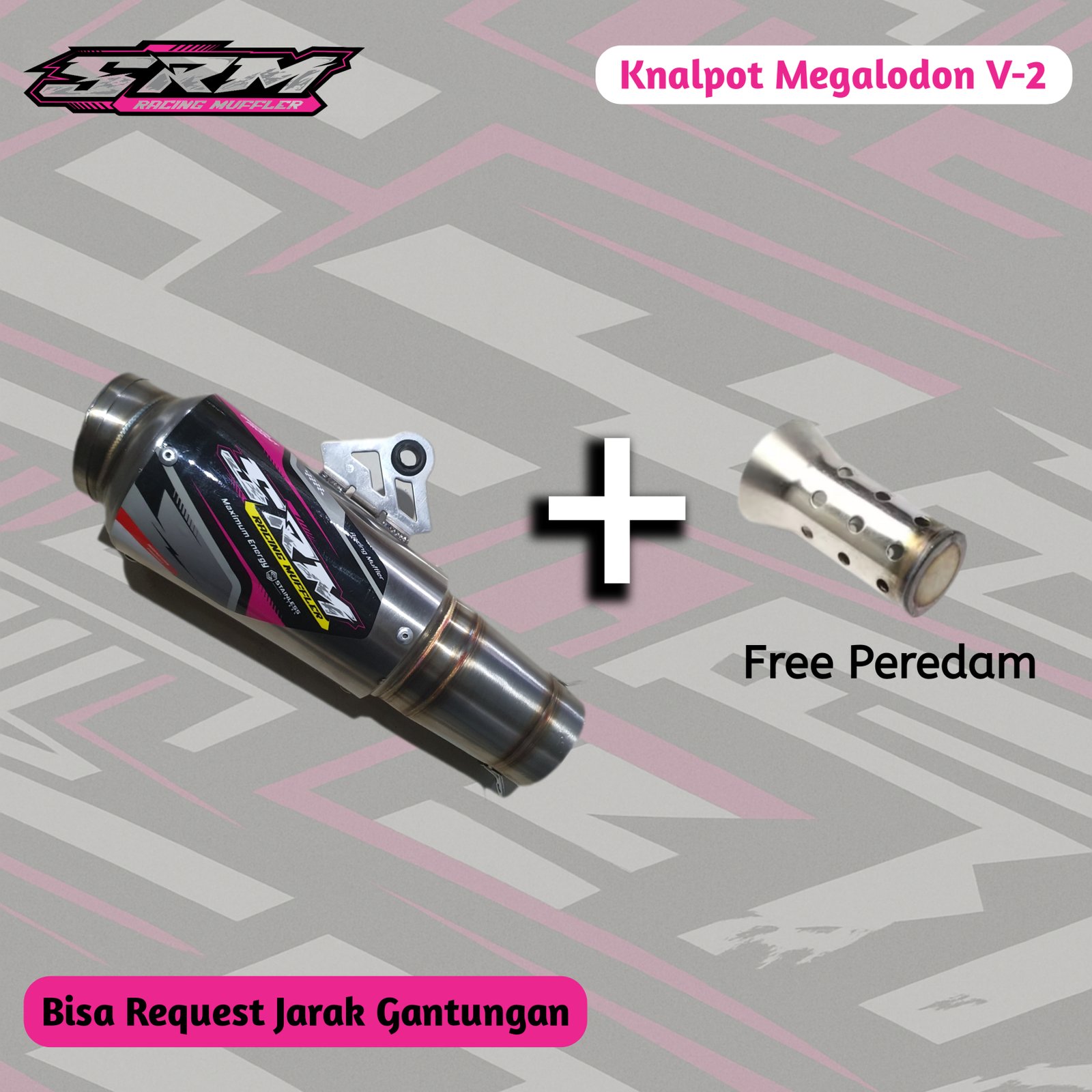 Knalpot Megalodon V-1